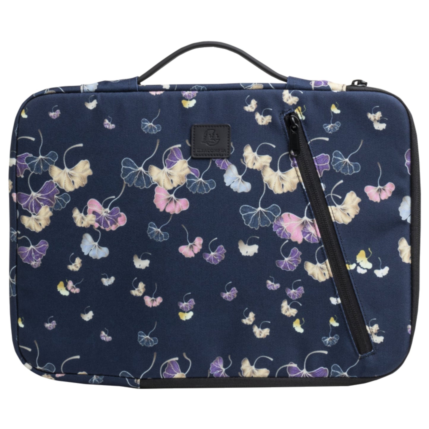 Exacompta Notebookhülle Sleeve 37 x 28 x 2,5 cm (B x H x T) Minifronttasche mit Reißverschluss Polyester, 100 % recycelt mehrfarbig