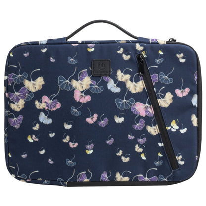 Exacompta Notebookhülle Sleeve 37 x 28 x 2,5 cm (B x H x T) Minifronttasche mit Reißverschluss Polyester, 100 % recycelt mehrfarbig