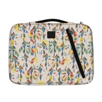 Exacompta Notebookhülle Sleeve 41 x 31 x 2,5 cm (B x H x T) Minifronttasche mit Reißverschluss Polyester, 100 % recycelt mehrfarbig