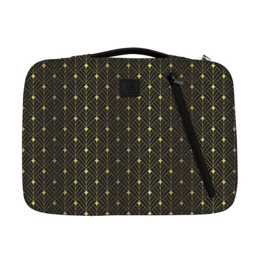 Exacompta Notebookhülle Sleeve 41 x 31 x 2,5 cm (B x H x T) Minifronttasche mit Reißverschluss Polyester, 100 % recycelt mehrfarbig