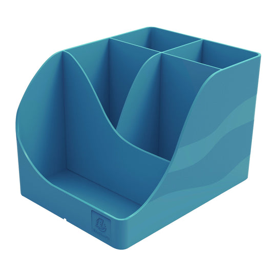 Exacompta Stifteköcher Neo Deco 11,9 x 10,9 x 15,5 cm (B x H x T) Polystyrol blaugrün