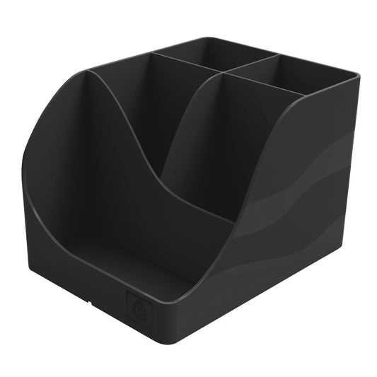 Exacompta Stifteköcher Neo Deco 11,9 x 10,9 x 15,5 cm (B x H x T) Polystyrol schwarz