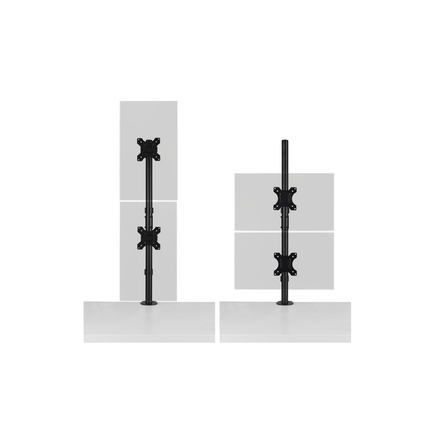 Kensington Monitorständer 2 x 9kg schwarz
