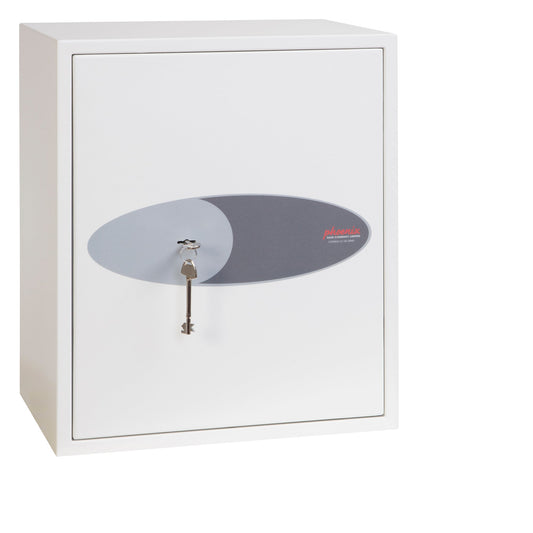 Phoenix Schlüsseltresor Fortess 45 x 60 x 24,5 cm (B x H x T) Stahl signalweiß