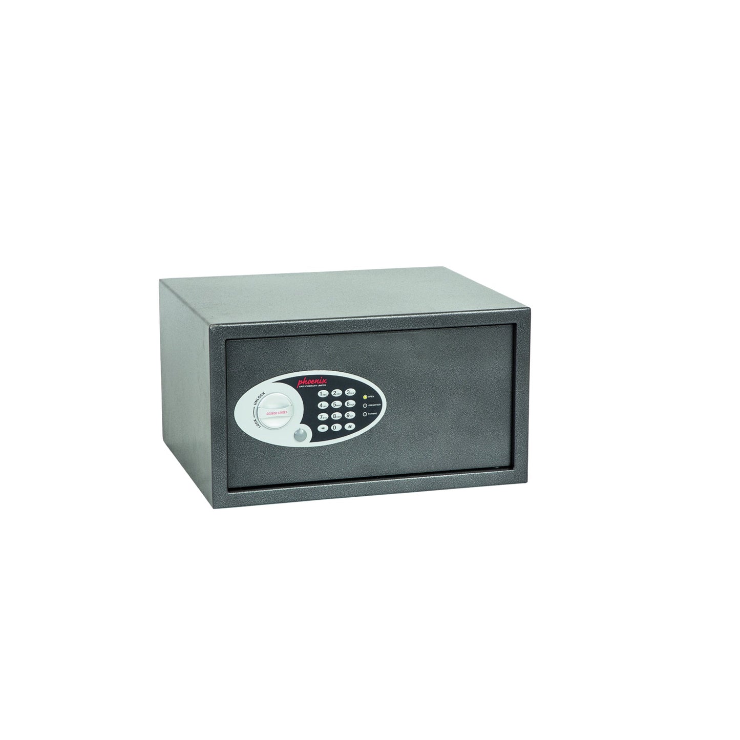 Phoenix Tresor Vela Home & Office 44 x 24 x 32,5 cm (B x H x T) Stahl graphitgrau metallic