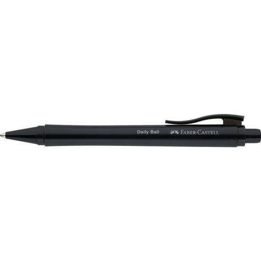 Faber-Castell Kugelschreiber Daily Ball 0,6mm XB blau dokumentenecht Schaftfarbe: schwarz