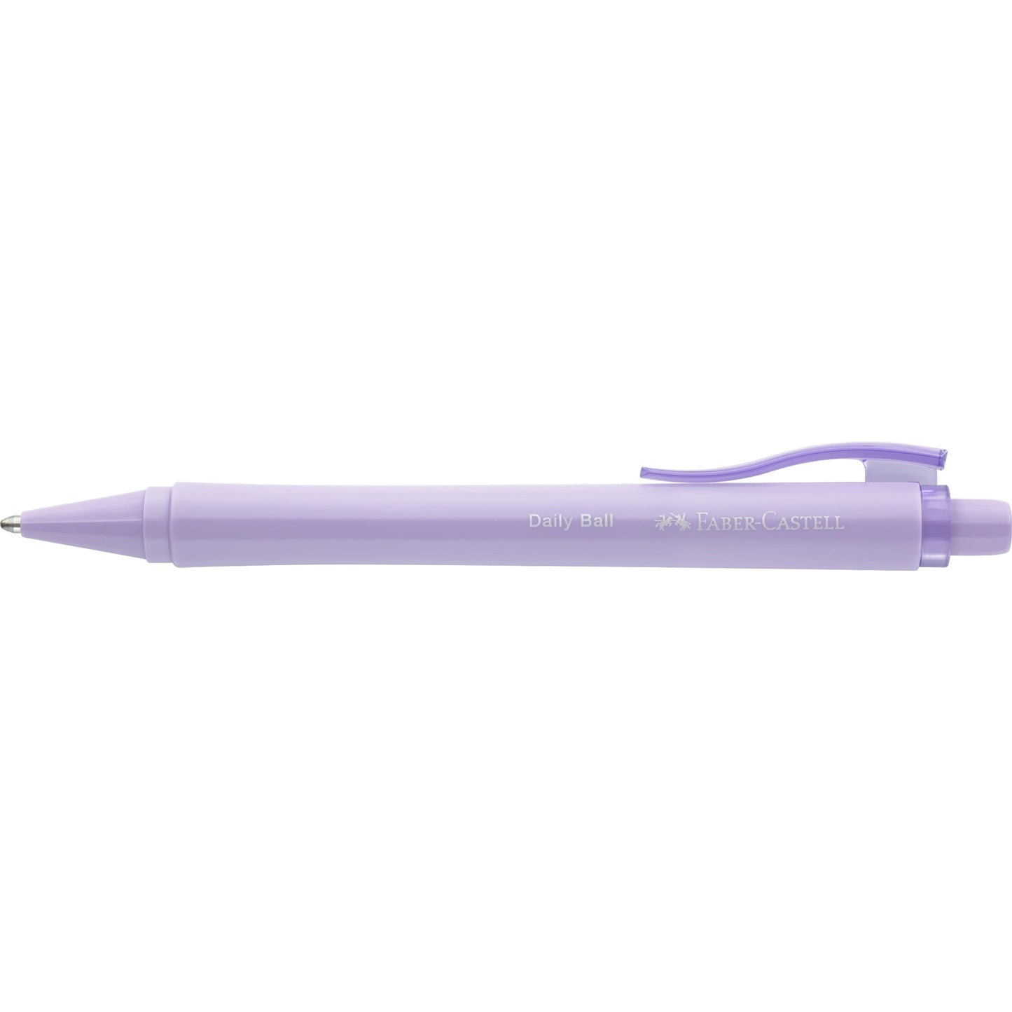 Faber-Castell Kugelschreiber Daily Ball 0,6mm XB blau dokumentenecht Schaftfarbe: sweet lilac