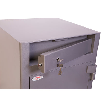 Phoenix Tresor Cashier Deposit 49,5 x 70,8 x 45 cm (B x H x T) Stahl graphitgrau