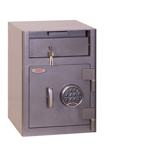 Phoenix Tresor Cashier Deposit 32,8 x 44,8 x 32,3 cm (B x H x T) Stahl graphitgrau
