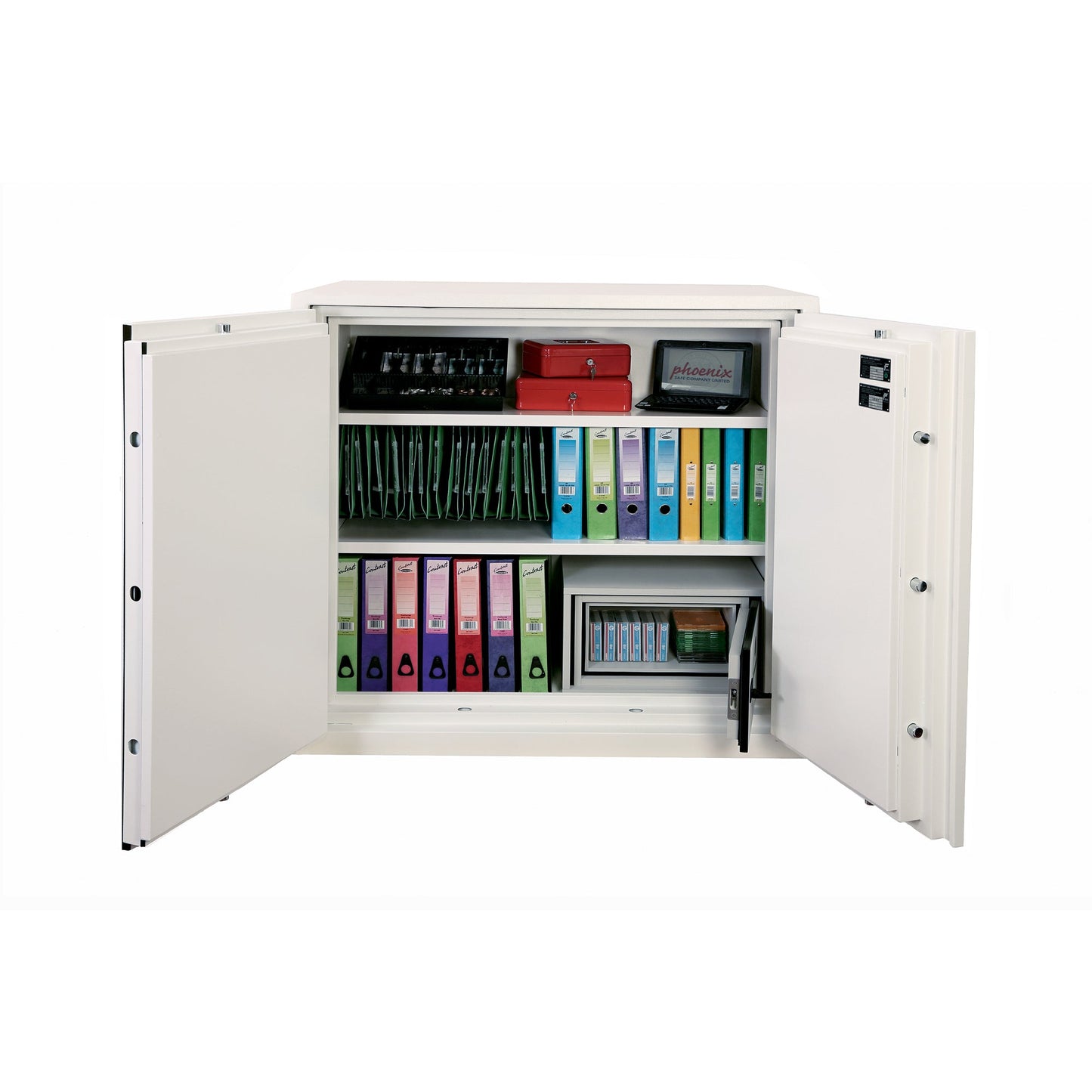 Phoenix Tresor Fire Commander Pro 111 x 103 x 39 cm (B x H x T) Stahl weiß