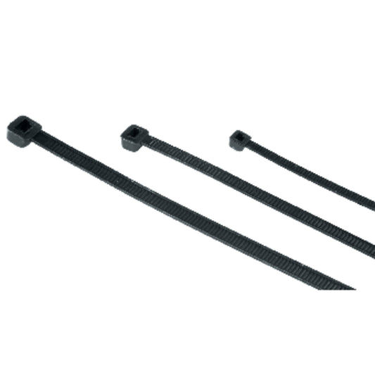 Hama Kabelbinder Kunststoff schwarz 150 St./Pack.