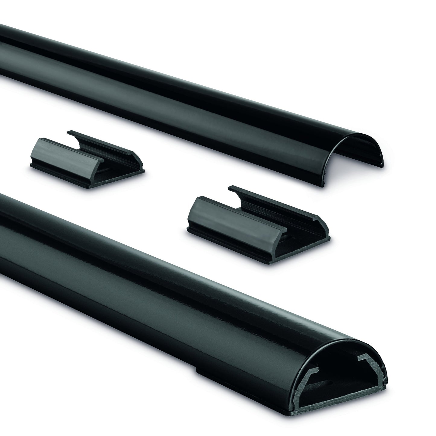 Hama Kabelkanal 1.100 x 33 x 18 mm (B x H x T) Aluminium schwarz
