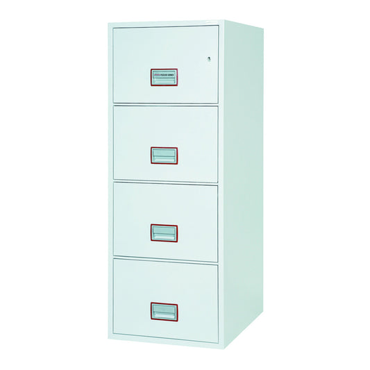 Phoenix Hängeregistraturschrank World Class Vertical Fire File 53 x 140,5 x 67,5 cm (B x H x T) Stahl weiß