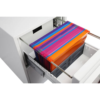 Phoenix Hängeregistraturschrank World Class Vertical Fire File 57 x 145 x 70 cm (B x H x T) Stahl weiß
