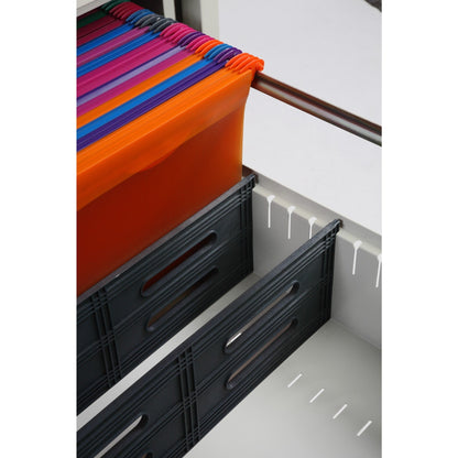 Phoenix Hängeregistraturschrank World Class Vertical Fire File 57 x 76,5 x 70 cm (B x H x T) Stahl weiß