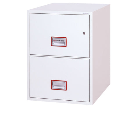 Phoenix Hängeregistraturschrank World Class Vertical Fire File 57 x 76,5 x 70 cm (B x H x T) Stahl weiß