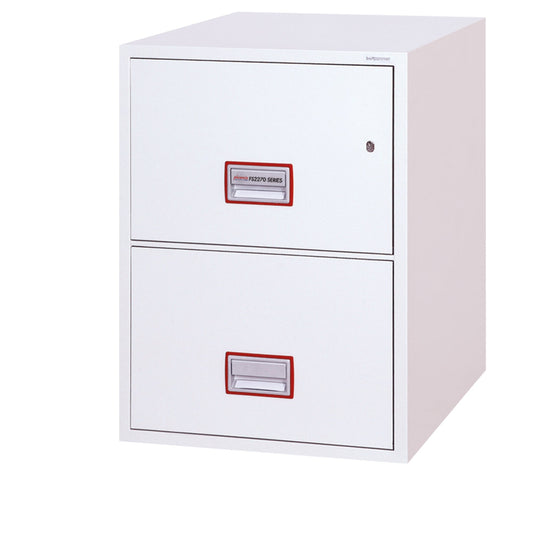 Phoenix Hängeregistraturschrank World Class Vertical Fire File 57 x 76,5 x 70 cm (B x H x T) Stahl weiß