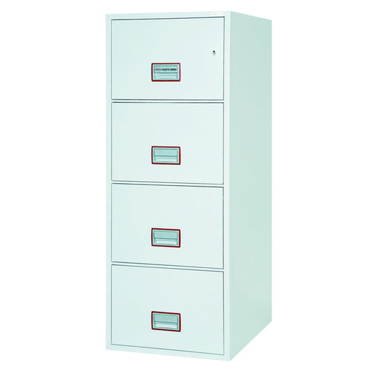 Phoenix Hängeregistraturschrank World Class Vertical Fire File 57 x 145 x 70 cm (B x H x T) Stahl weiß
