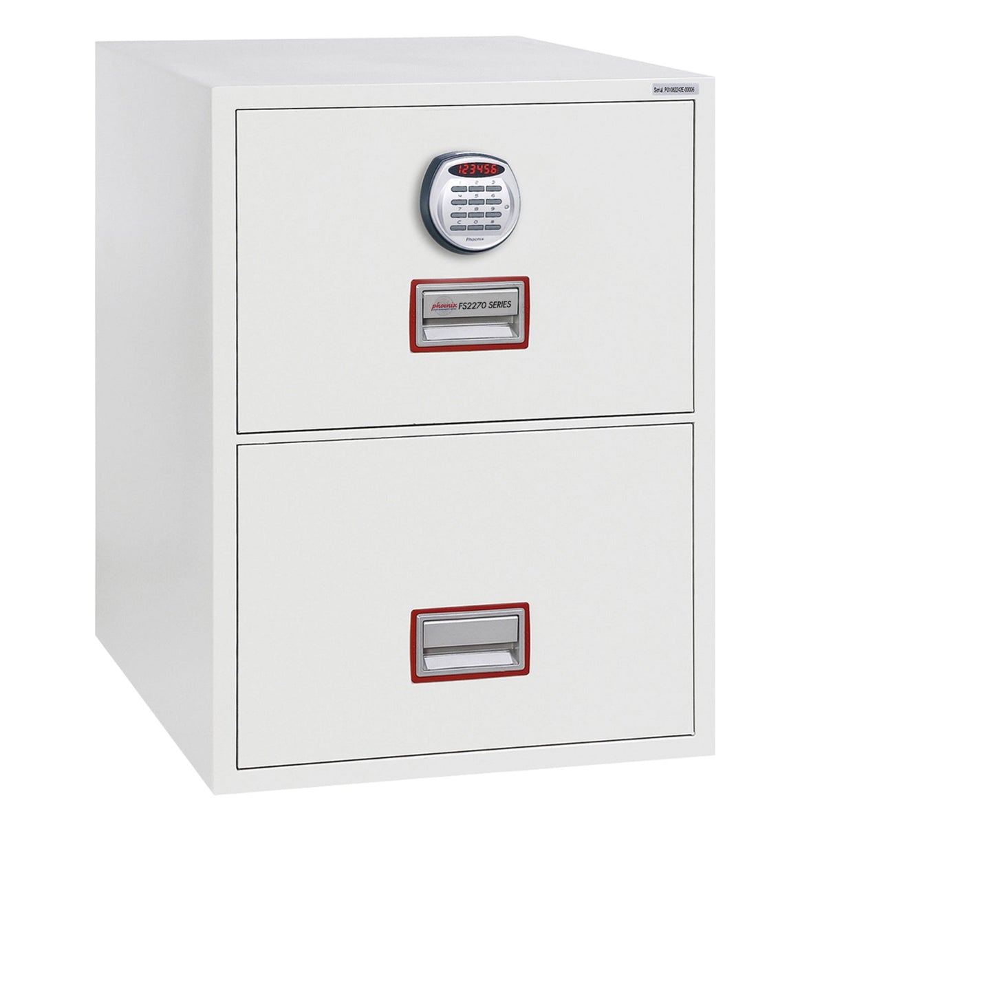Phoenix Hängeregistraturschrank World Class Vertical Fire File 57 x 76,5 x 70 cm (B x H x T) Stahl weiß