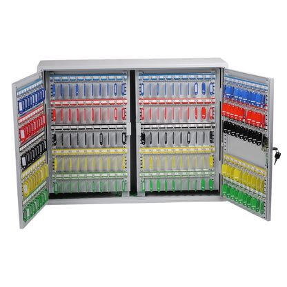 Phoenix Schlüsselschrank 73 x 55 x 14 cm (B x H x T) Stahl, pulverbeschichtet hellgrau