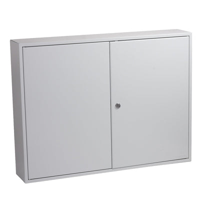 Phoenix Schlüsselschrank 73 x 55 x 14 cm (B x H x T) Stahl, pulverbeschichtet hellgrau