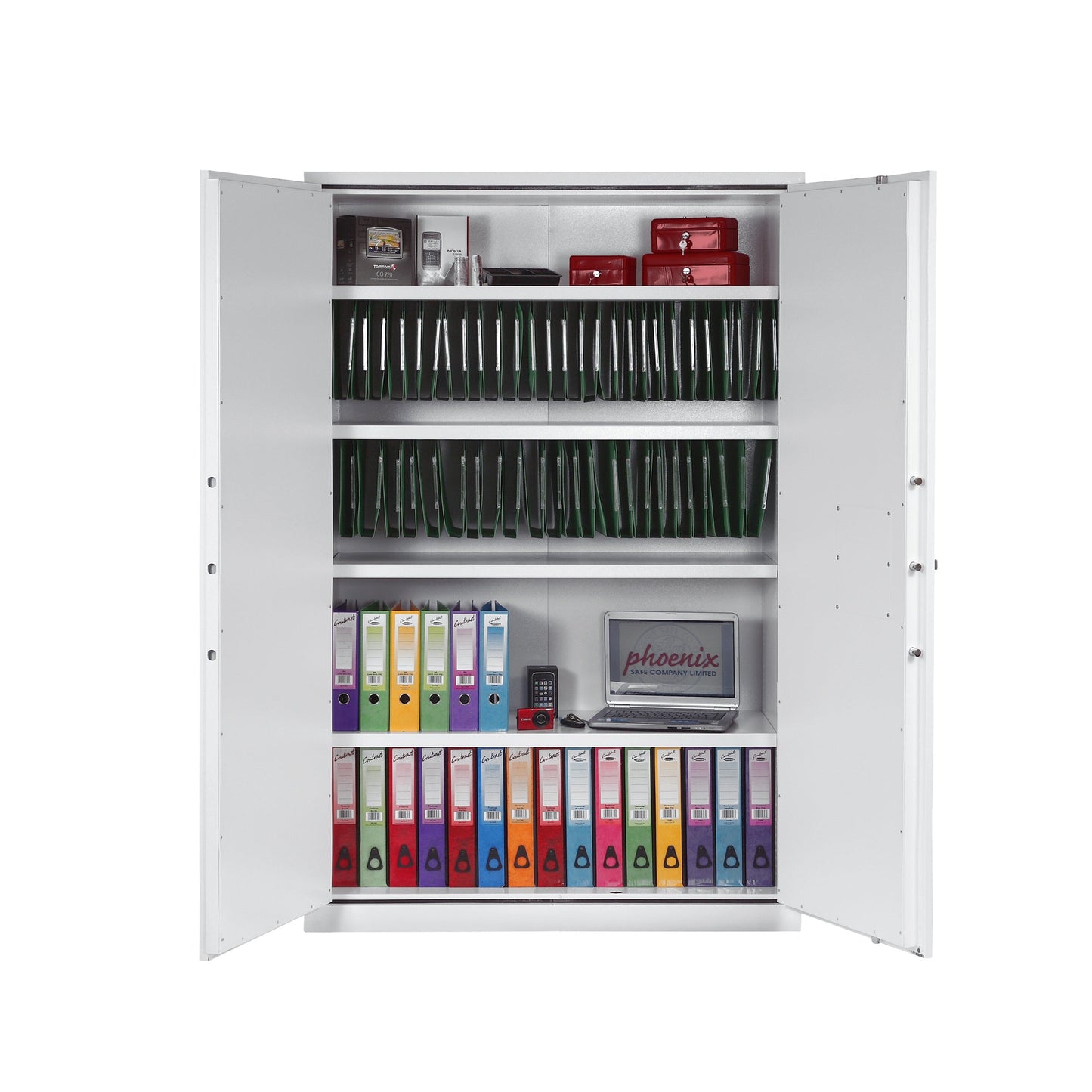Phoenix Tresor Fire Ranger S2 113,5 x 181 x 41 cm (B x H x T) Stahl weiß