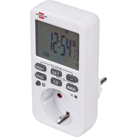 brennenstuhl® Zeitschaltuhr Comfort-Line 1min weiß