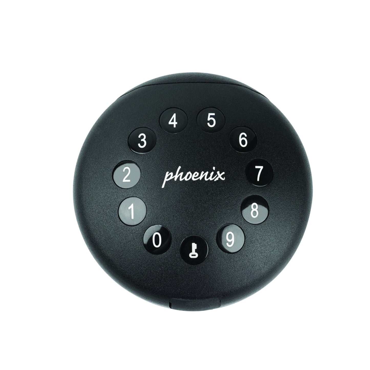 Phoenix Schlüsselbox Palm 10 x 10 x 5 cm (B x H x T) Stahl schwarz