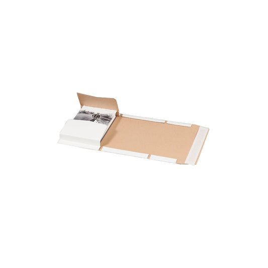 smartboxpro Versandkarton Innenmaße: 15,5 x 6 x 21,7 cm (B x H x T) Außenmaße: 16 x 7,2 x 26,8 cm (B x H x T) Wellpappe 1-wellig weiß