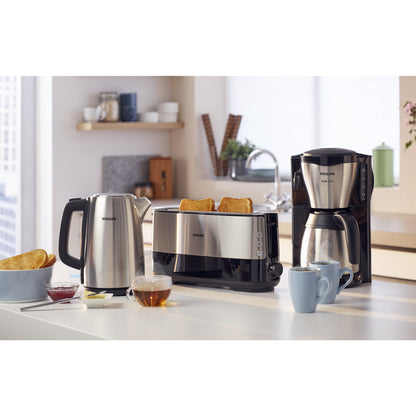 Philips Kaffeemaschine Café Gaia 25,5 x 37 x 22,1 cm (B x H x T) Filtersystem Thermoskanne 15 Tassen