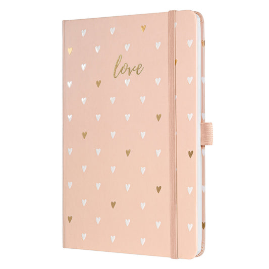 SIGEL Notizbuch Jolie DIN A5 liniert rosa 87 Bl.