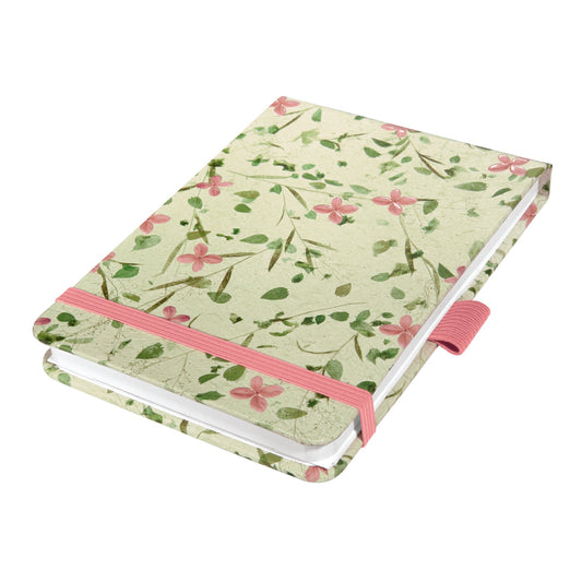 SIGEL Notizbuch Jolie DIN A6+ punktkariert (dotted) rosa/grün 79 Bl.