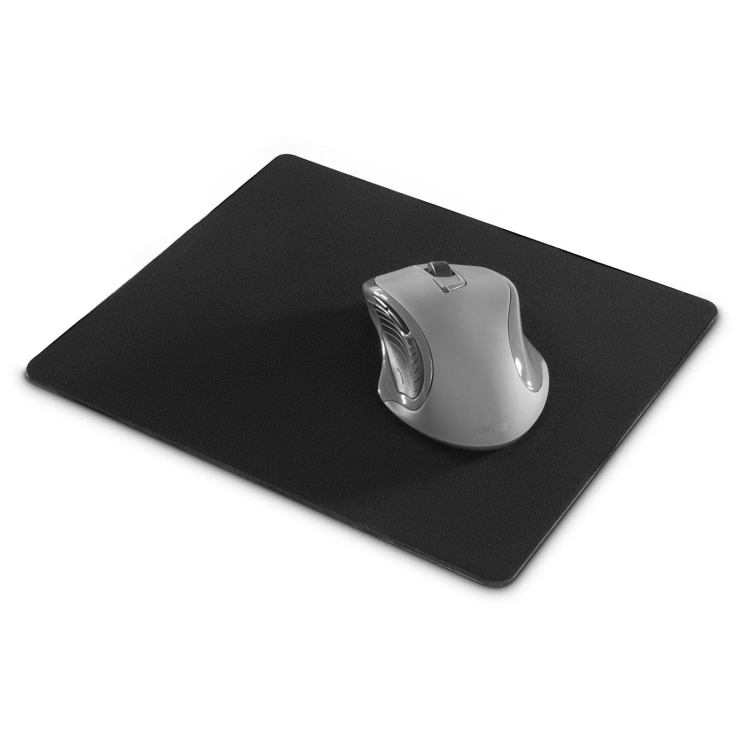 Hama Mauspad Easy 22,3 x 0,3 x 18,3 cm (B x H x T) Jersey/EVA schwarz