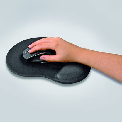 Hama Mauspad Ergo 21,5 x 2,1 x 25,5 cm (B x H x T) Lycra schwarz