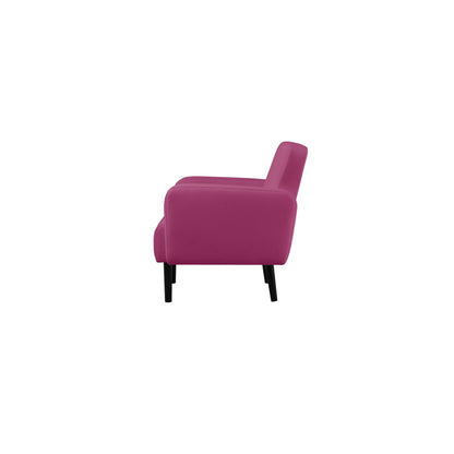 Paperflow Sofa easyChair LISBOA 176 x 83 x 81,5 cm (B x H x T) Kunstleder (79 % PVC, 21 % PES) lila