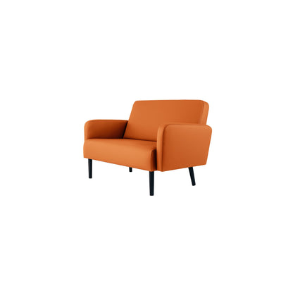 Paperflow Sofa easyChair LISBOA 176 x 83 x 81,5 cm (B x H x T) Kunstleder (79 % PVC, 21 % PES) orange
