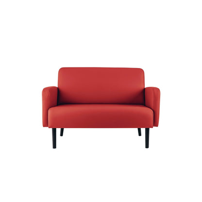 Paperflow Sofa easyChair LISBOA 176 x 83 x 81,5 cm (B x H x T) Kunstleder (79 % PVC, 21 % PES) rot