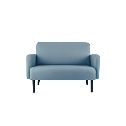 Paperflow Sofa easyChair LISBOA 176 x 83 x 81,5 cm (B x H x T) Kunstleder (79 % PVC, 21 % PES) blau