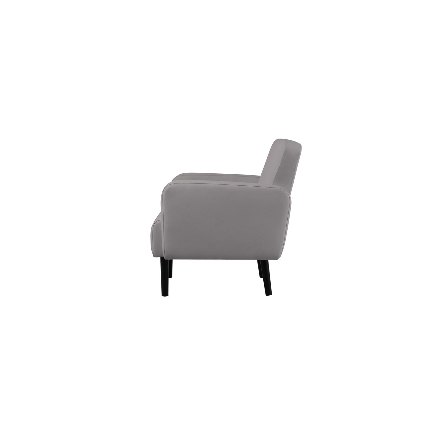 Paperflow Sofa easyChair LISBOA 176 x 83 x 81,5 cm (B x H x T) Kunstleder (79 % PVC, 21 % PES) mausgrau