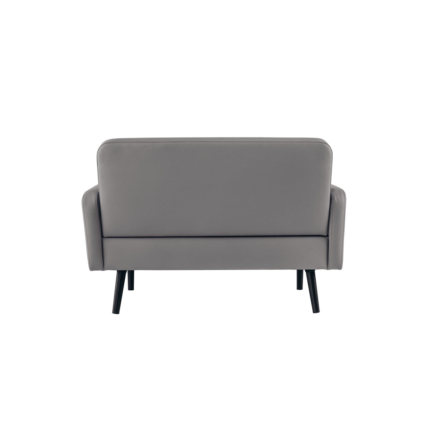 Paperflow Sofa easyChair LISBOA 124 x 83 x 81,5 cm (B x H x T) Kunstleder (79 % PVC, 21 % PES) mausgrau