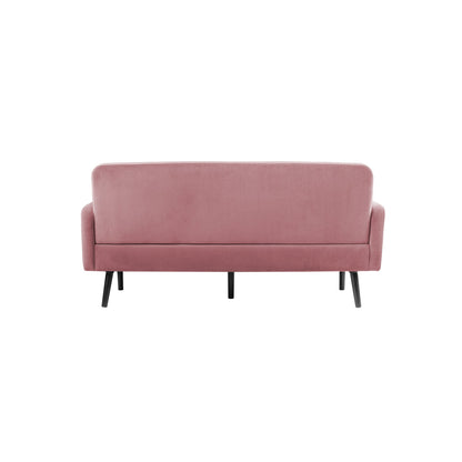 Paperflow Sofa easyChair LISBOA 176 x 83 x 81,5 cm (B x H x T) Samt (100 % Polyester) rose