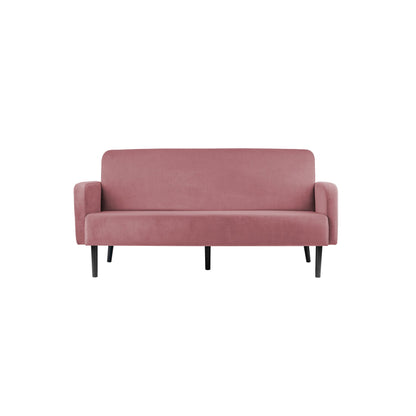 Paperflow Sofa easyChair LISBOA 176 x 83 x 81,5 cm (B x H x T) Samt (100 % Polyester) rose
