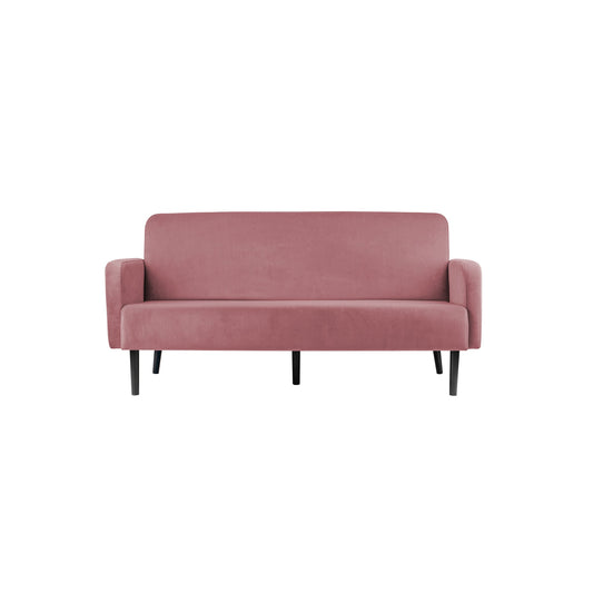 Paperflow Sofa easyChair LISBOA 176 x 83 x 81,5 cm (B x H x T) Samt (100 % Polyester) rose