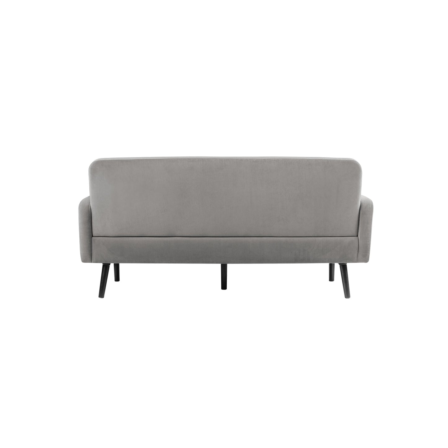 Paperflow Sofa easyChair LISBOA 176 x 83 x 81,5 cm (B x H x T) Samt (100 % Polyester) grau