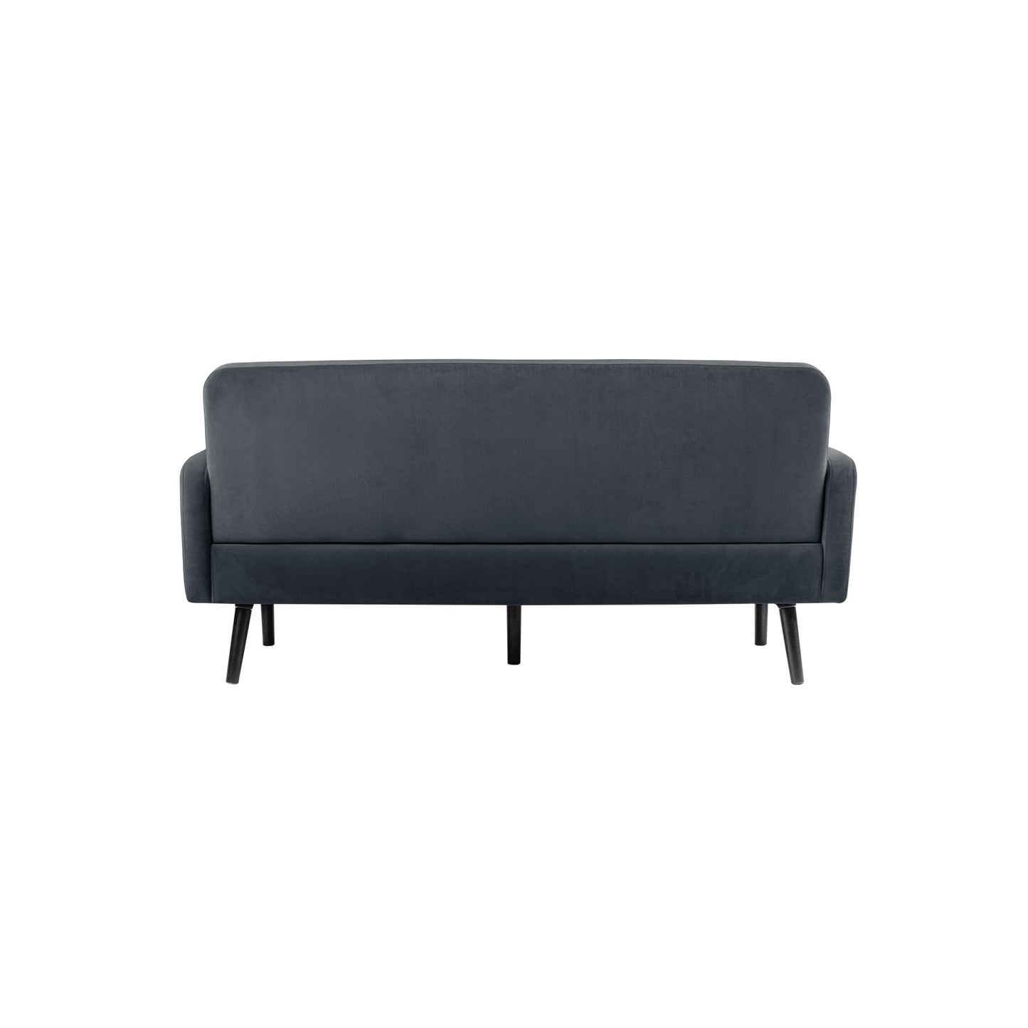 Paperflow Sofa easyChair LISBOA 176 x 83 x 81,5 cm (B x H x T) Samt (100 % Polyester) anthrazit