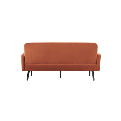 Paperflow Sofa easyChair LISBOA 176 x 83 x 81,5 cm (B x H x T) Samt (100 % Polyester) rost