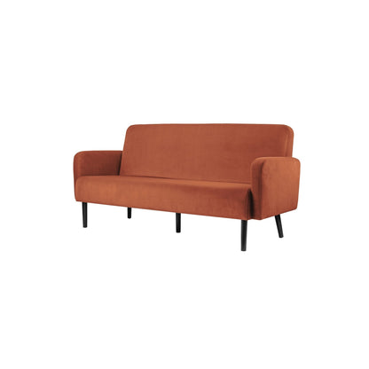 Paperflow Sofa easyChair LISBOA 176 x 83 x 81,5 cm (B x H x T) Samt (100 % Polyester) rost