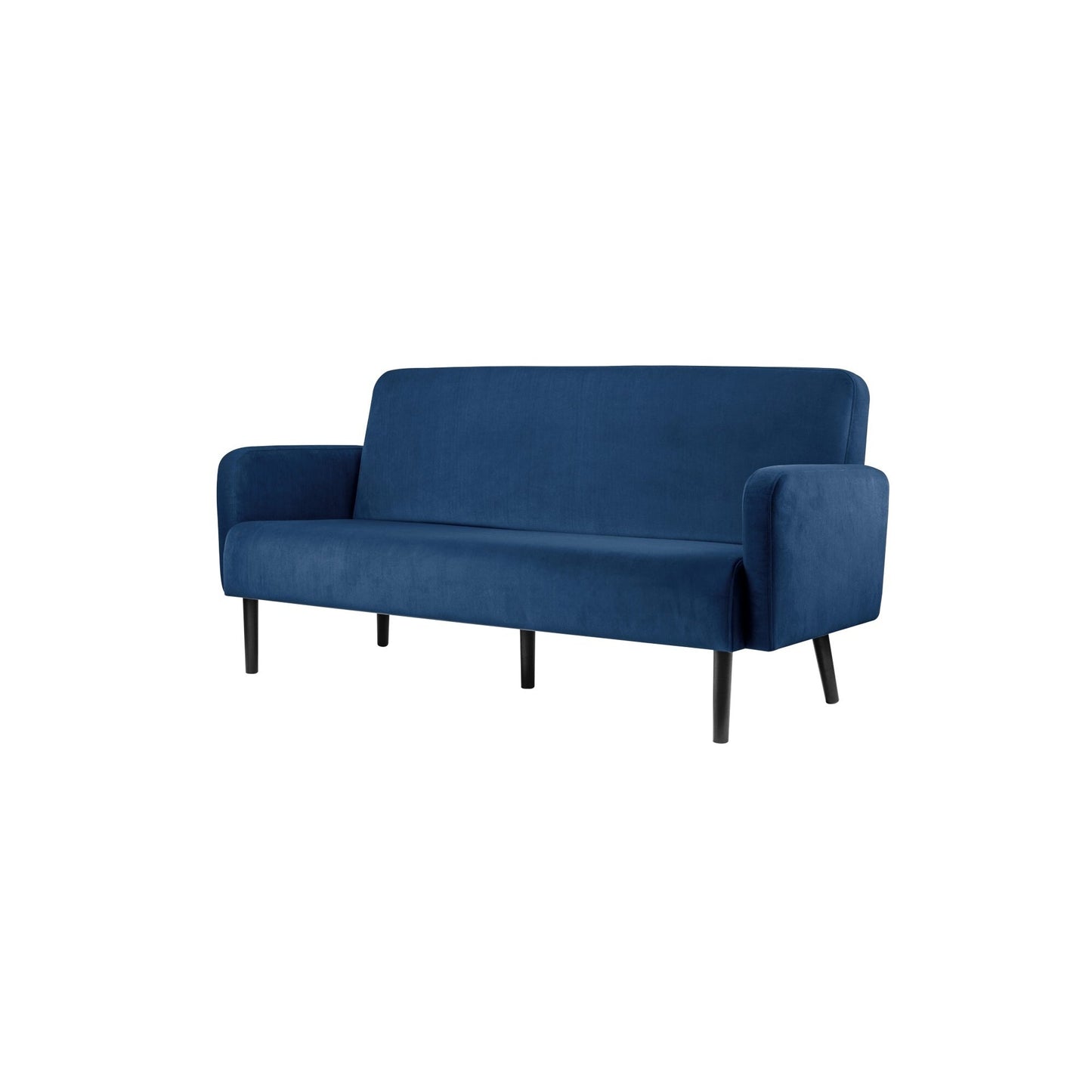Paperflow Sofa easyChair LISBOA 176 x 83 x 81,5 cm (B x H x T) Samt (100 % Polyester) blau