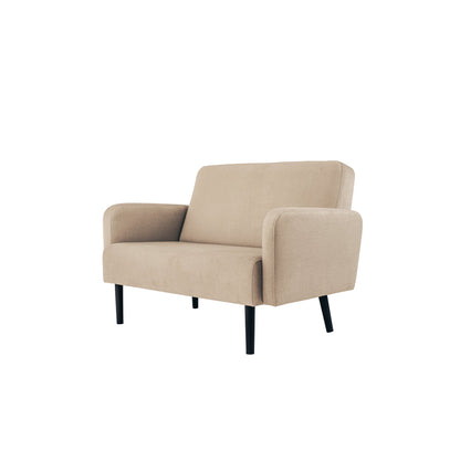 Paperflow Sofa easyChair LISBOA 124 x 83 x 81,5 cm (B x H x T) Stoff (100 % Polyester) elfenbein