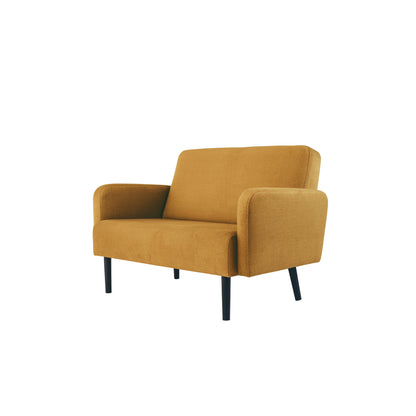 Paperflow Sofa easyChair LISBOA 124 x 83 x 81,5 cm (B x H x T) Stoff (100 % Polyester) safran